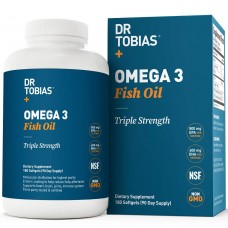 Dr. Tobias Suplemento de Omega 3 Óleo De Peixe Fish Oil 2000mg (180 Cápsulas)
